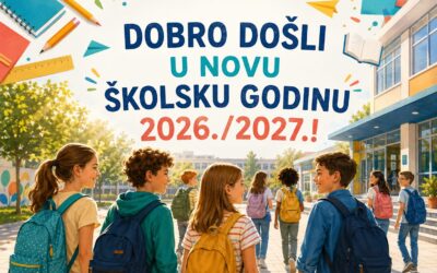 Početak nove školske godine 2026./2027.